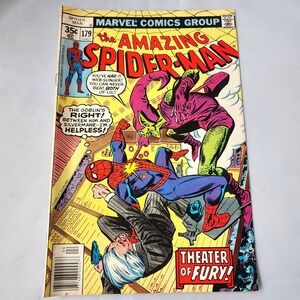 The Amazing Spider Man 179 Marvel Comics Group 1978 Green Goblin Theater of Fury